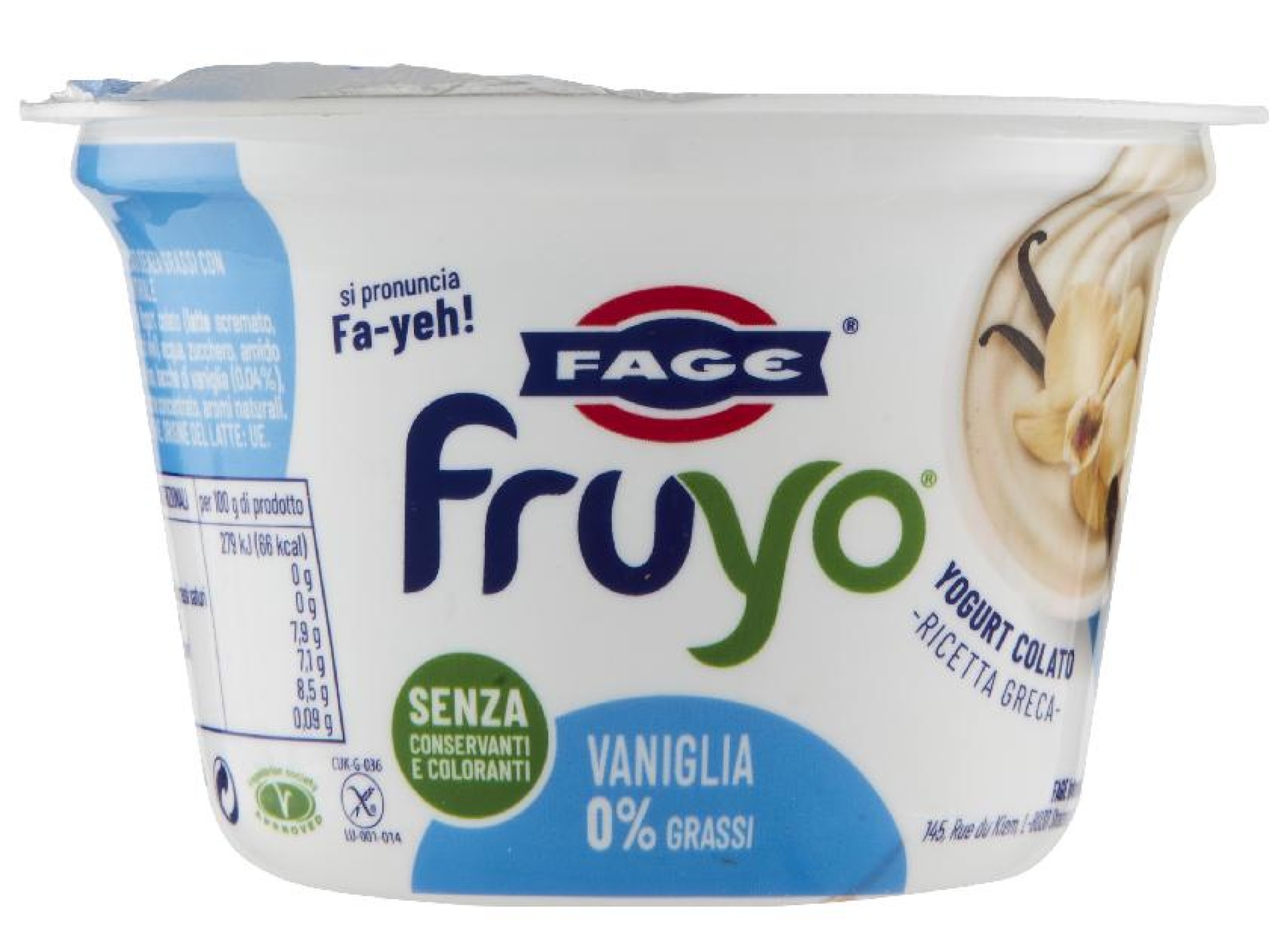 Vendita YOGURT GRECO 0% GRASSI e all'ingrosso. Yogurt & dessert